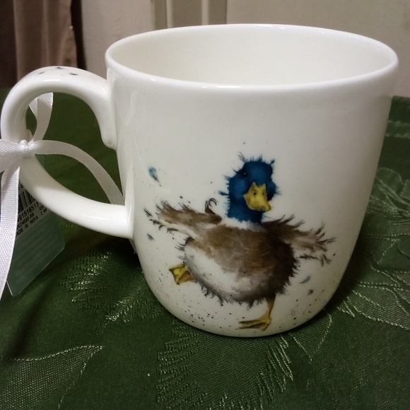 NWT, Royal Worcester Fine Bone China "Guard Duck" Mug - Picture 2 of 6